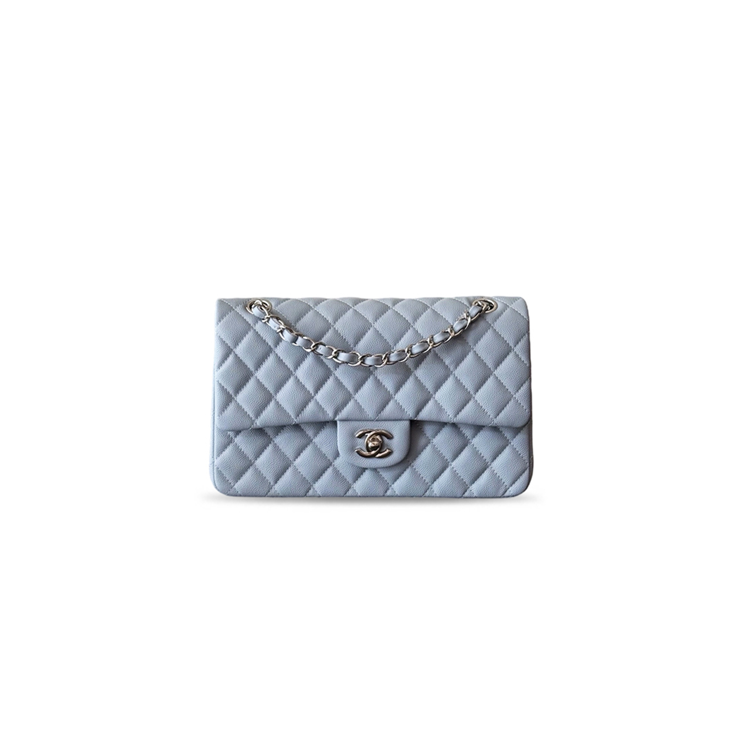 CHANEL CAVIAR QUILTED MEDIUM DOUBLE FLAP A01112 (25.5*15.5*6.5cm)
